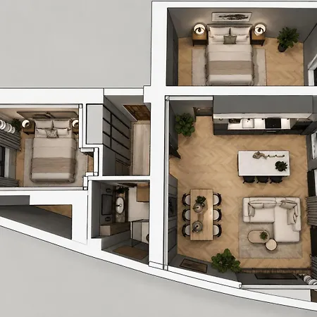 Apartament L'atelier Royal